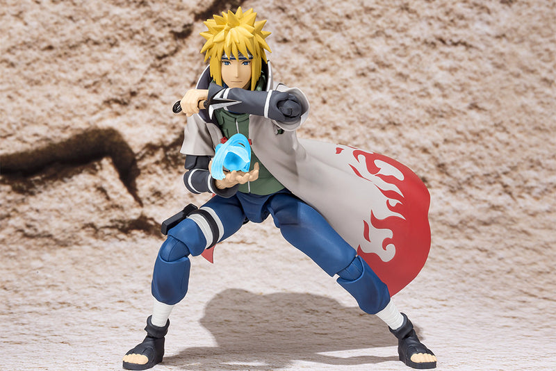 Naruto Official Minato Namikaze S.H.Figuarts Figure Bandai T.N