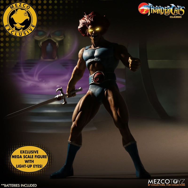 Thundercats Official 15" Lion-O Megascale SDCC Figure by Mezco Toyz