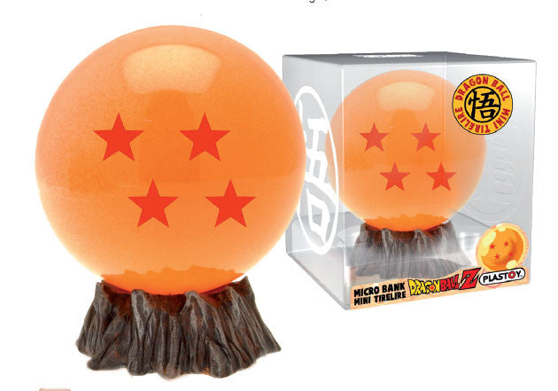 Dragonball Official 4 Star Dragonball Bust Bank by Plastoy