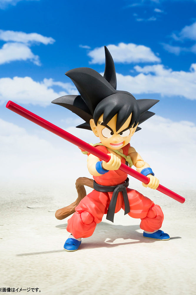 Dragonball Official Kid Goku S.H Figuarts Figure by Bandai