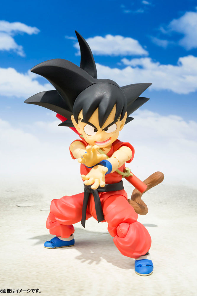 Dragonball Official Kid Goku S.H Figuarts Figure by Bandai