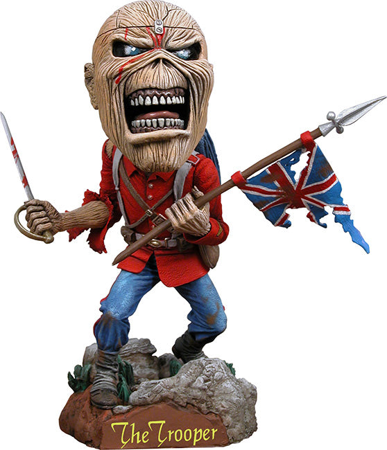 Iron Maiden Official Eddie The Trooper Extreme Headknocker by NECA