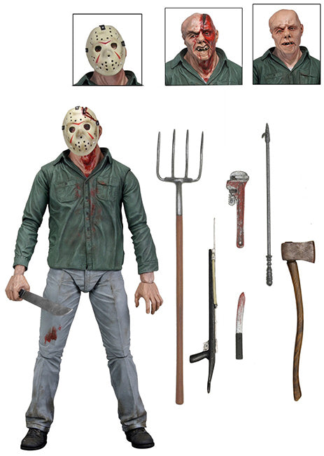 Friday the 13th Part 3 in 3D Official Jason 7" Ultimate Figure by NECA