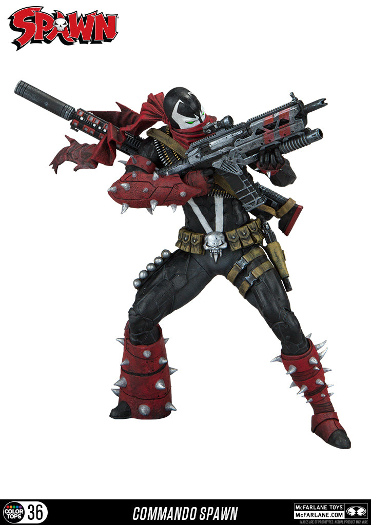 Spawn Official Commando Spawn Figure by McFarlane Toys