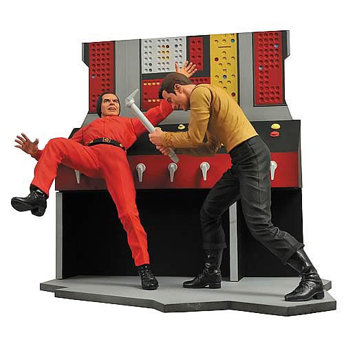 Star Trek Select Official Captain Kirk and Khan Diorama 