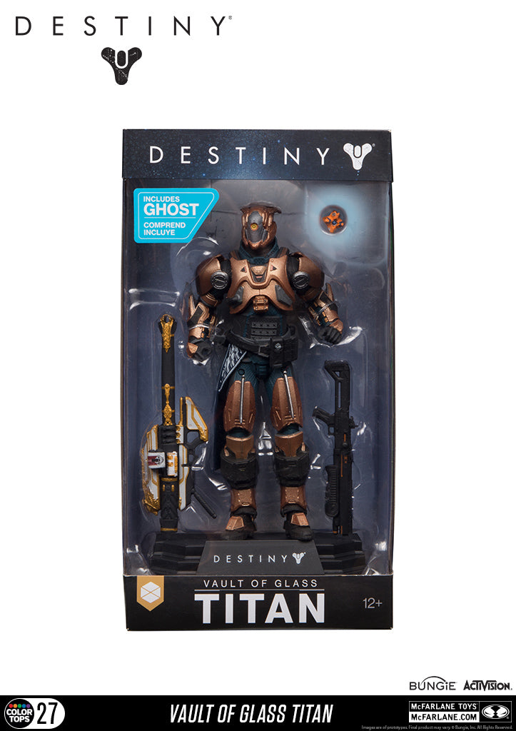 Destiny Official 7" Vault of Glass Titan Figure by Mcfarlane Toys
