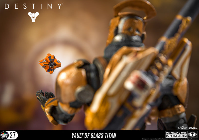 Destiny Official 7" Vault of Glass Titan Figure by Mcfarlane Toys