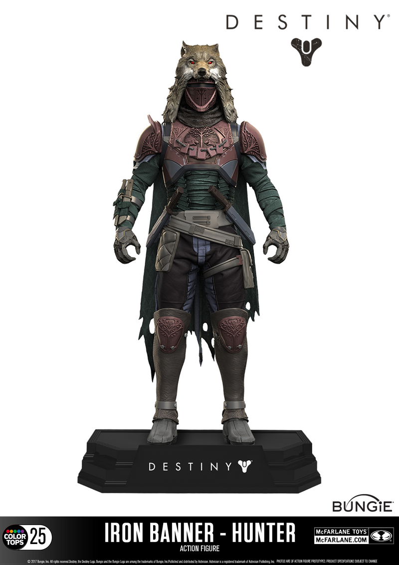 Destiny Official 7" Iron Banner Hunter Figure by McFarlane Toys
