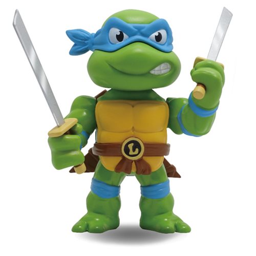 Teenage Mutant Ninja Turtles Official Leonardo 4" Die Cast Figure