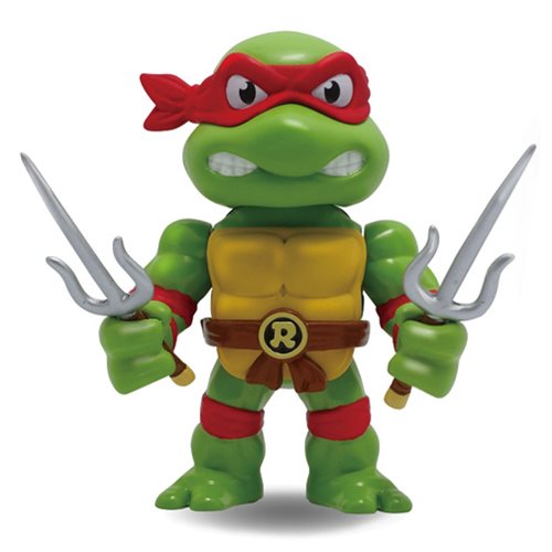Teenage Mutant Ninja Turtles Official Raphael 4" Die Cast Figure