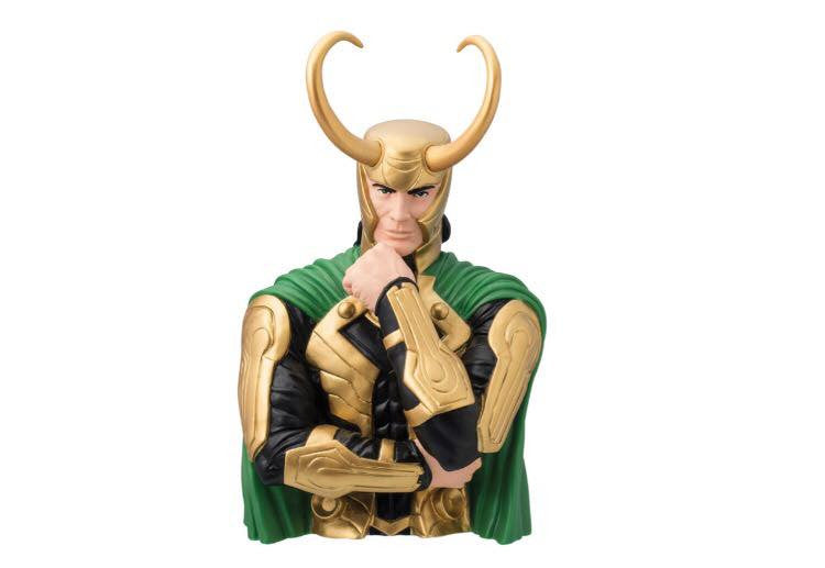 MARVEL Loki Official Bust Bank by Monogram