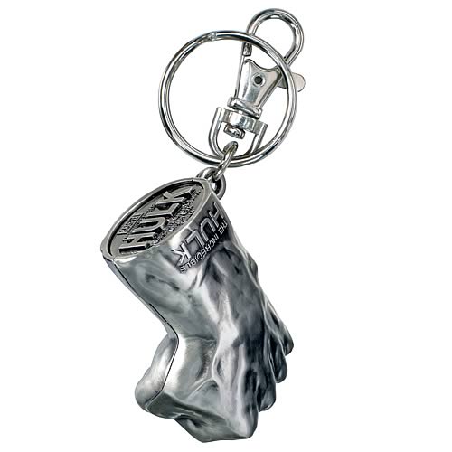 MARVEL Official Hulk Fist Pewter Keychain by Monorgram