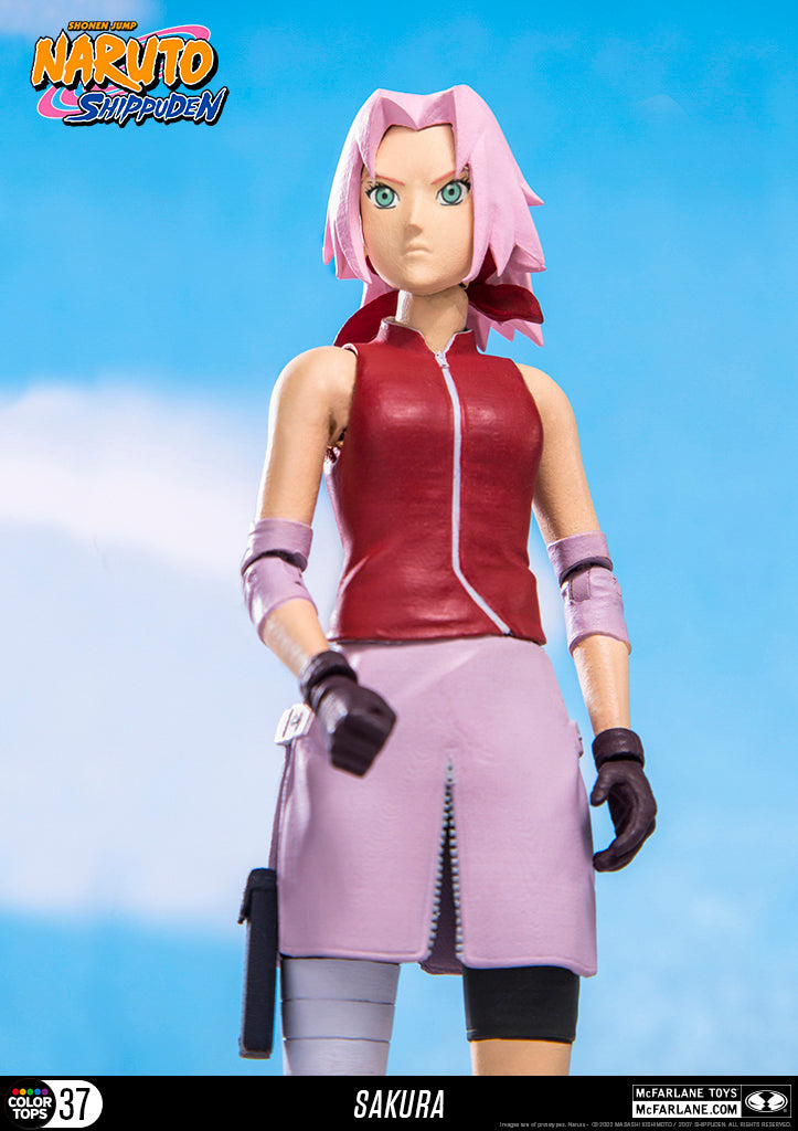 Naruto Shippuden Official Sakura Haruno 7" Figure by Mcfarlane Toys