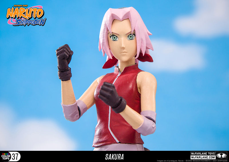 Naruto Shippuden Official Sakura Haruno 7" Figure by Mcfarlane Toys