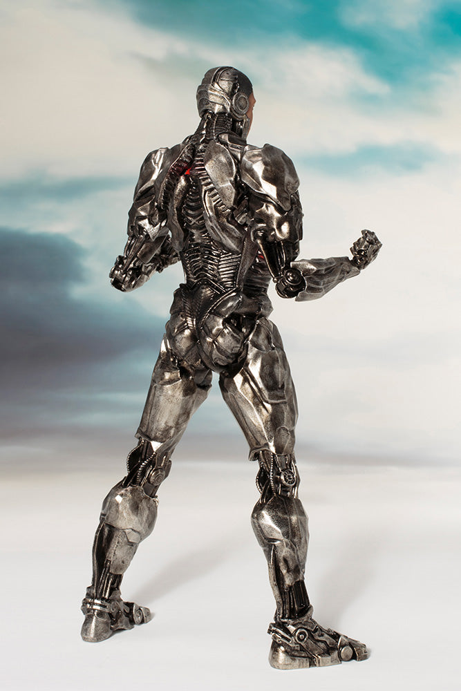 DC Comics Official Cyborg Justice League ARTFX+ Statue Kotobukiya Geek Bureau