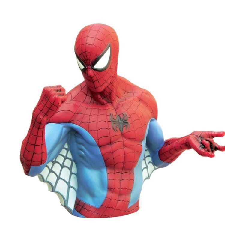 MARVEL Official Spider-Man (Version 1) Bust Bank by Monogram