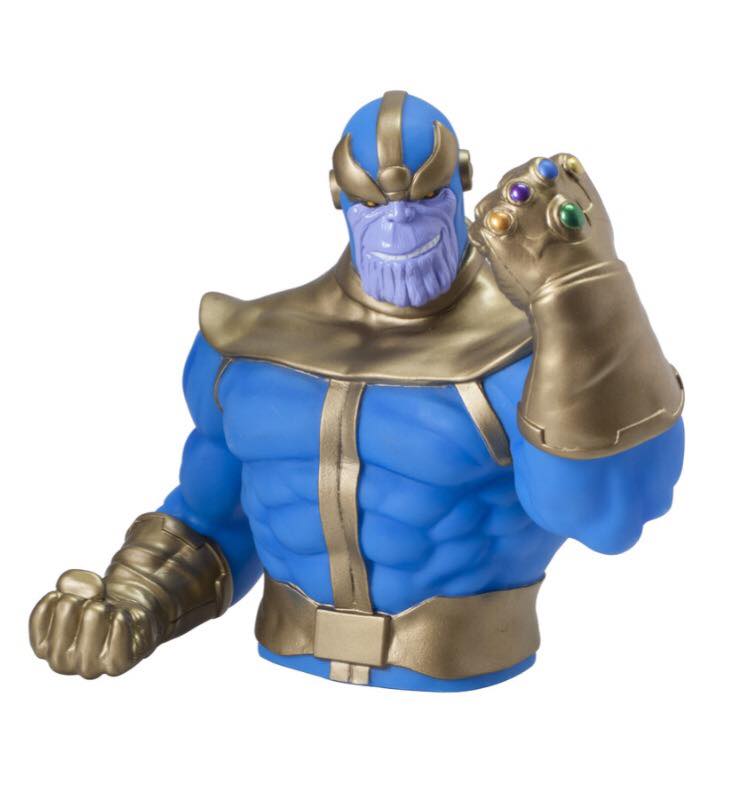 MARVEL Thanos with Infinity Gauntlet Official Bust Bank by Monogram