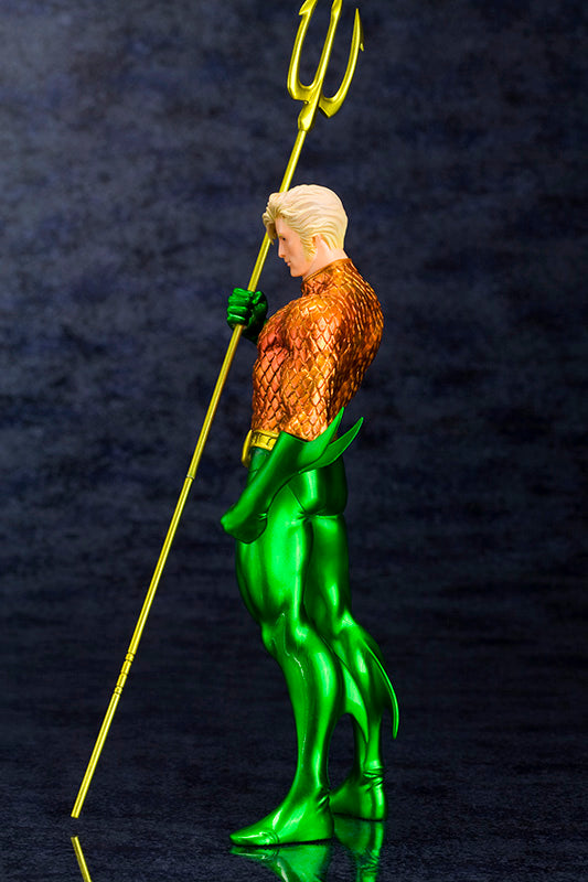 DC Comics ARTFX+ New 52 Aquaman Statue Collectibles Kotobukiya Geek Bureau