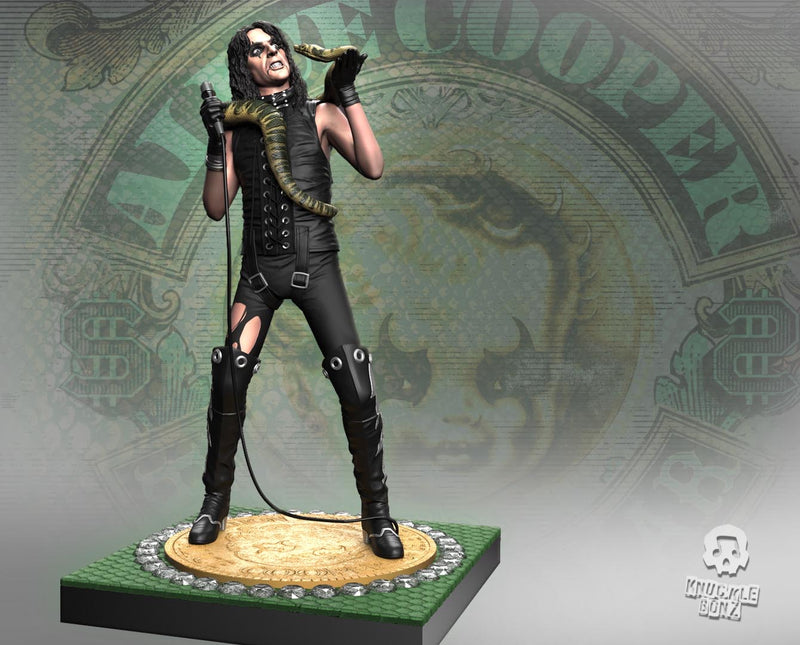 Alice Cooper II (Snake) Rock Iconz Statue Knucklebonz Collectibles Geek Bureau