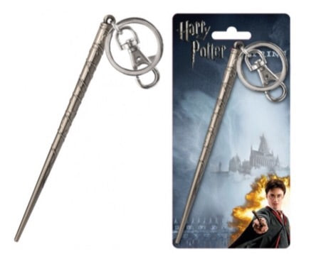 Harry Potter Official Hermoine's Wand Pewter Keychain by Monogram