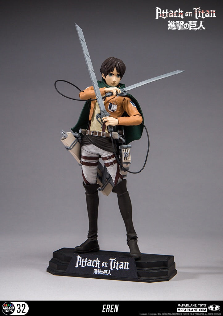 Attack on Titan Official Eren Yeager Figure by McFarlane Toys