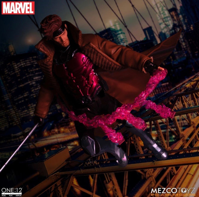 MARVEL X-Men Gambit One:12 Collective Action Figure - Mezco Toyz