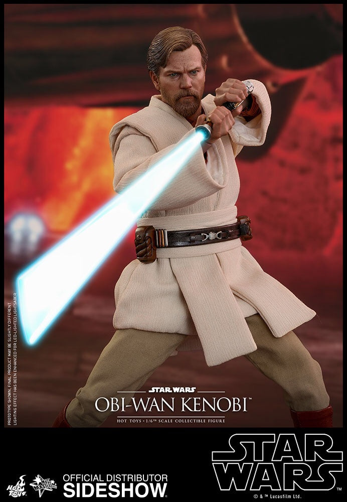 Star Wars Revenge of the Sith Obi Wan Kenobi 1:6th Scale Action Figure - Hot Toys