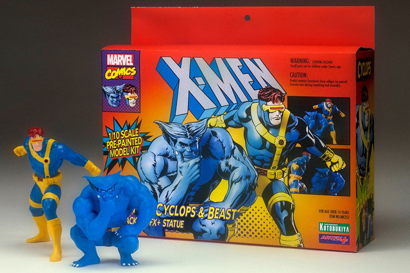 MARVEL Official X-Men Cyclops and Beast Artfx+ Statues Kotobukiya