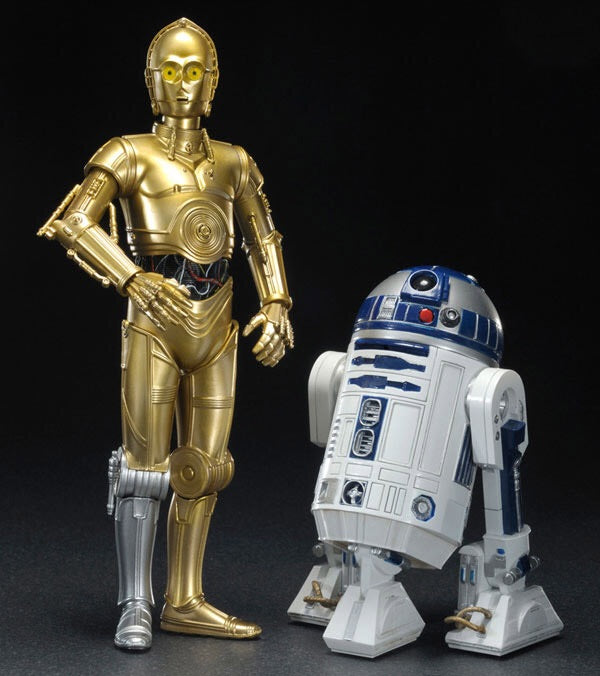 Star Wars C-3PO and R2-D2 Official ARTFX+ Statues by KOTOBUKIYA