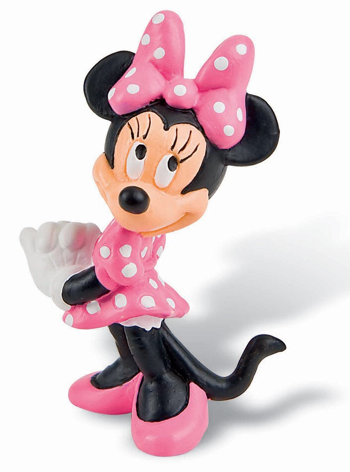 Disney Mickey Mouse Clubhouse Official Classic Minnie Mouse 7cm Figure by Bullyland