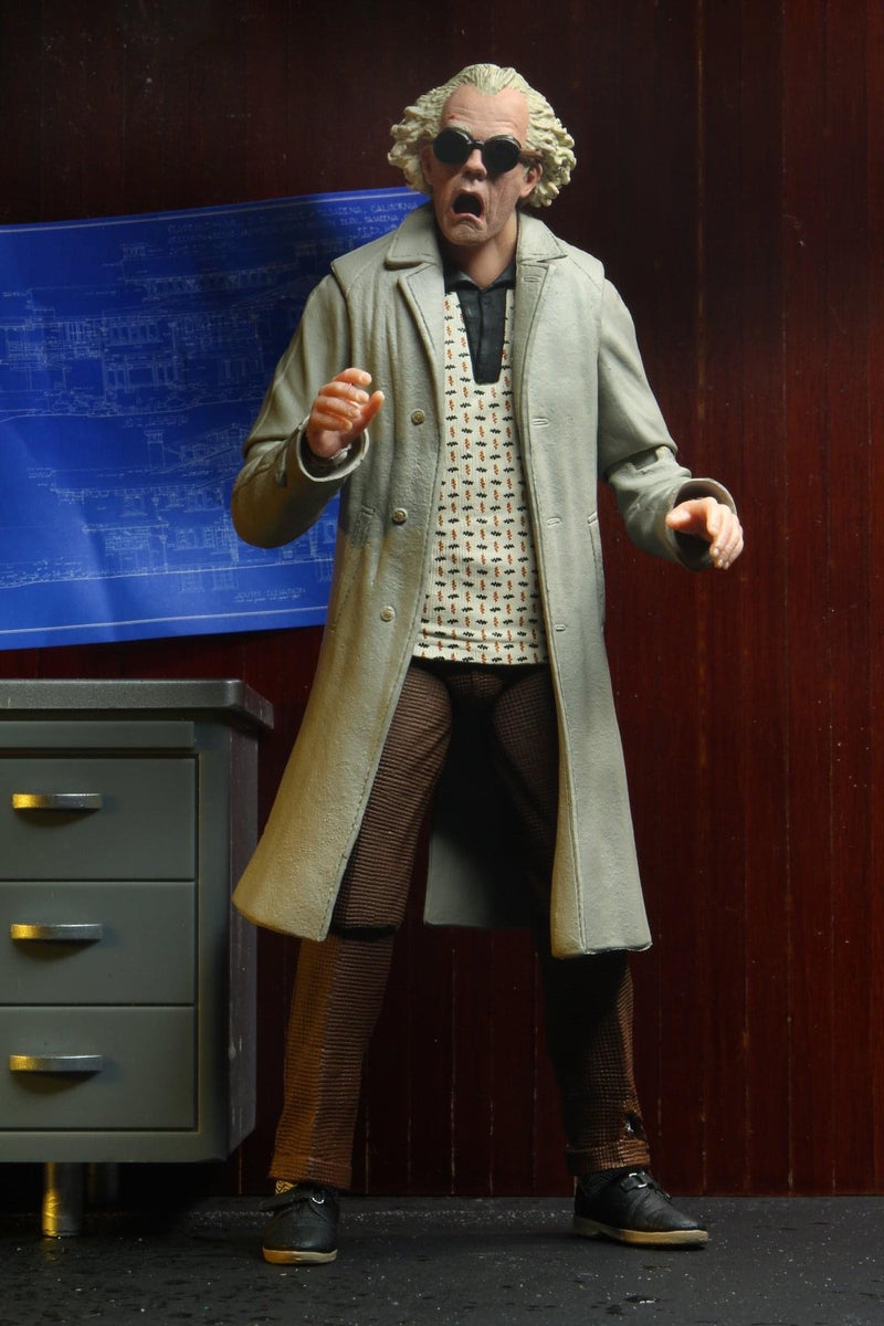 Back To The Future Doc Brown Ultimate Action Figure - NECA