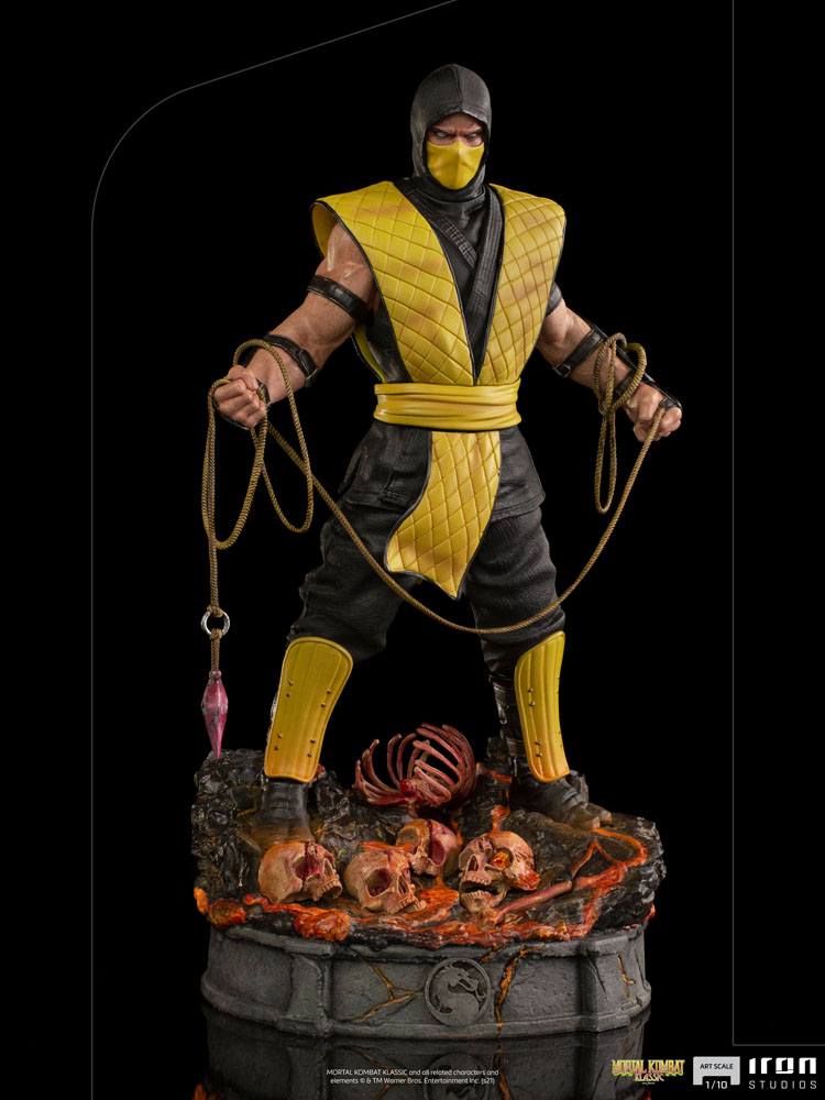 Mortal Kombat Scorpion Art Scale Statue - Iron Studios