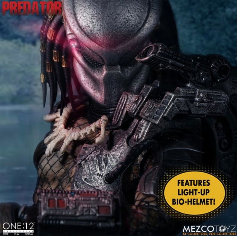 Predator One:12 Collective Action Figure - Mezco Toyz