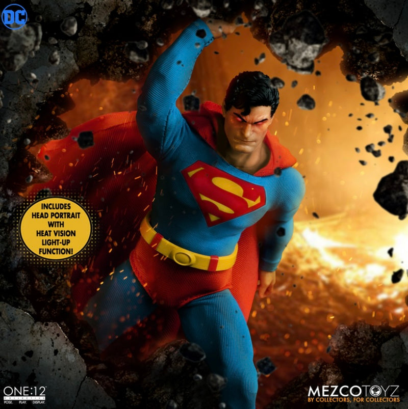 DC Comics Superman Man of Steel One:12 Collective Action Figure - Mezco Toyz