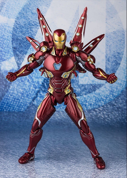 Avengers Endgame Iron Man MK 50 Nano Weapon Set 2 S.H.Figuarts Action Figure Collectibles Bandai Tamashii Nations Geek Bureau