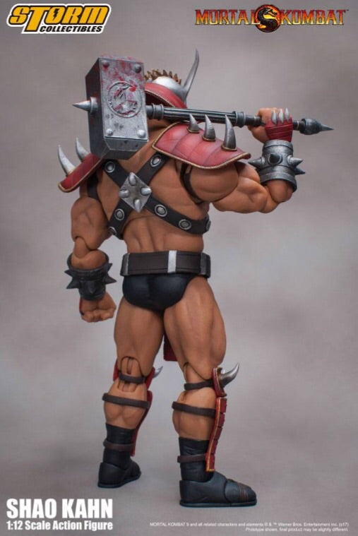 Mortal Kombat Shao Khan Official 1:12 Figure by Storm Collectibles