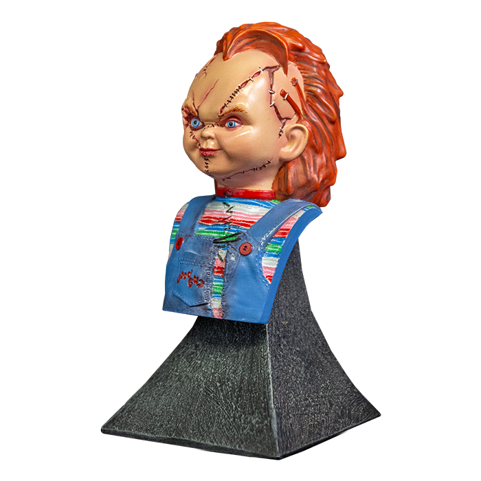 Bride of Chucky : Chucky 1/6 Scale Mini Bust Collectibles Trick or Treat Studios Geek Bureau