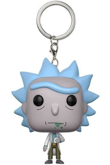 Rick and Morty Official Rick Keychain by Funko Pop!