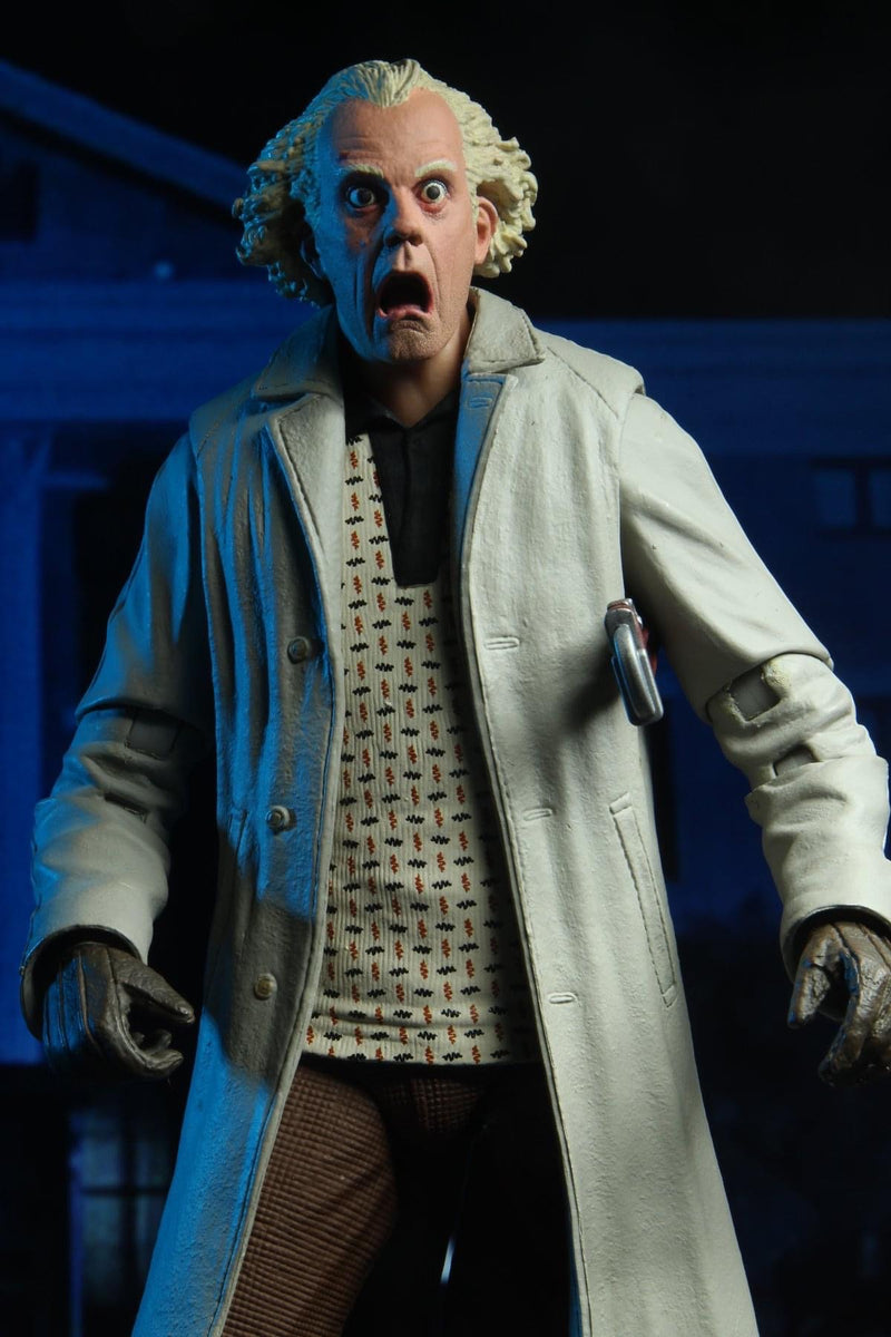 Back To The Future Doc Brown Ultimate Action Figure - NECA