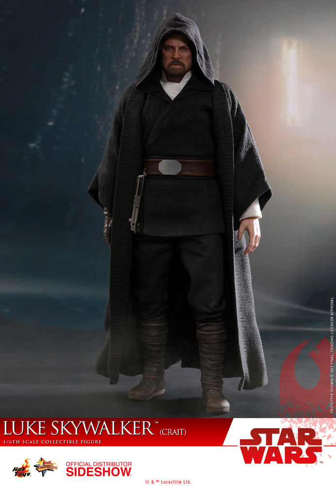 Star Wars The Last Jedi Luke Skywalker 1:6 Crait Action Figure - Hot Toys