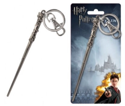 Harry Potter Official Harry Potter's Wand Pewter Keychain by Monogram