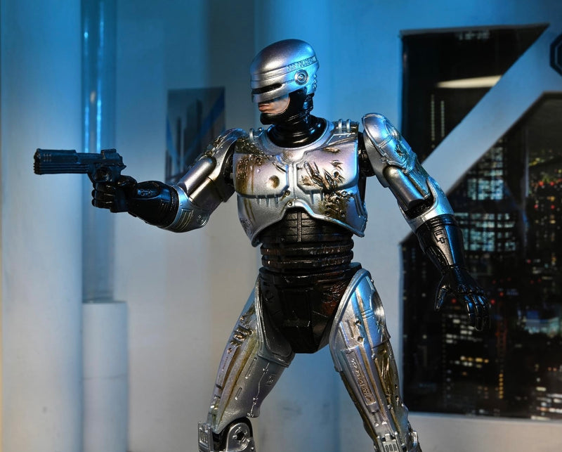 Robocop Battle Damaged with Chair Ultimate Action Figure - NECA