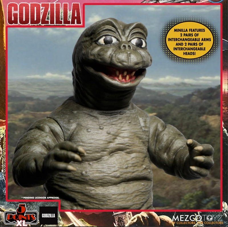 Godzilla: Destroy All Monsters (1968) Round 2 Box Set -Mezco Toyz