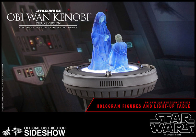 Star Wars Revenge of the Sith Obi Wan Kenobi Deluxe Version 1:6 Scale Action Figure - Hot Toys