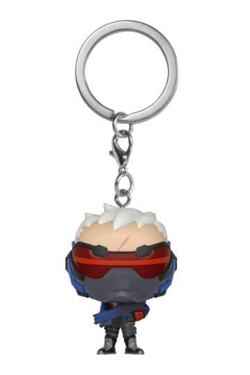 Overwatch Soldier 76 Official Keychainby Funko Pop!