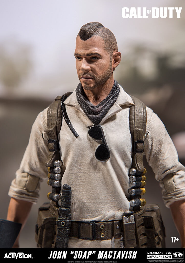 Call of Duty Black Ops 4 Official Soap Figure by McFarlane Toys