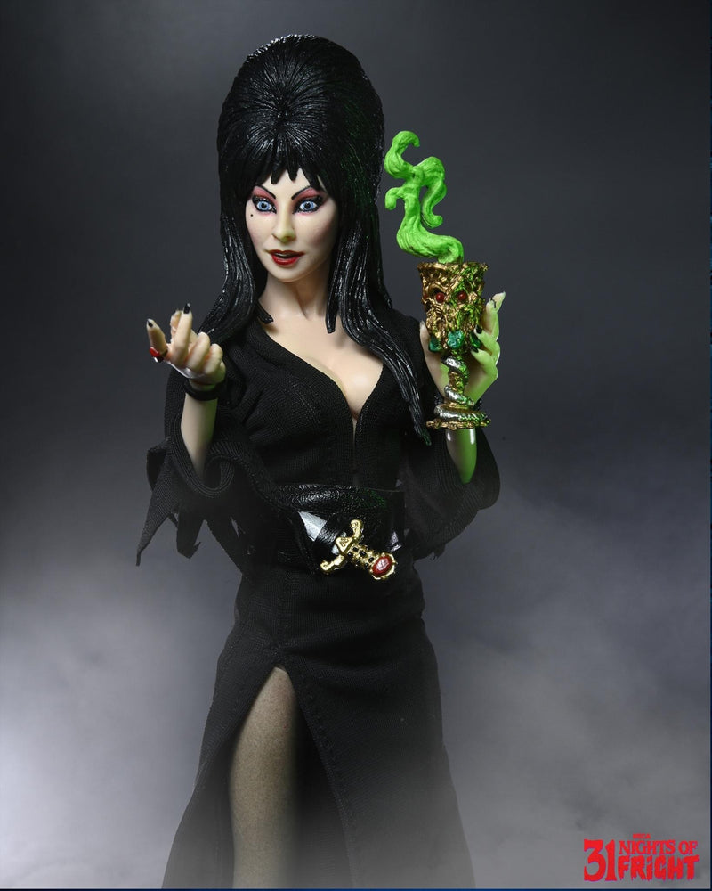 Elvira Mistress of Darkness Clothed Action Figure - NECA