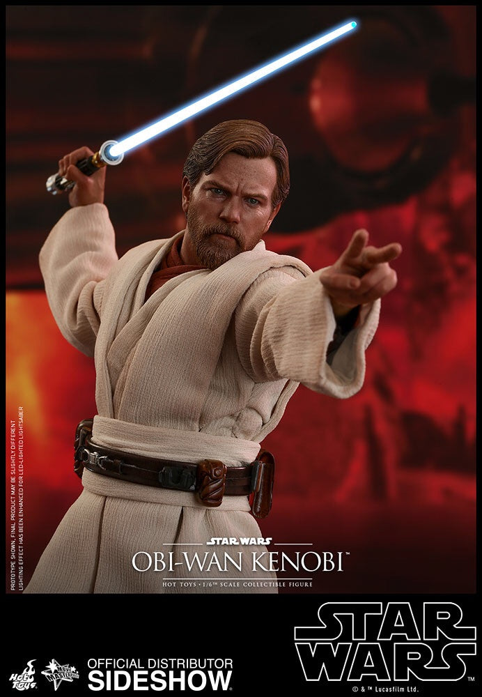 Star Wars Revenge of the Sith Obi Wan Kenobi 1:6th Scale Action Figure - Hot Toys