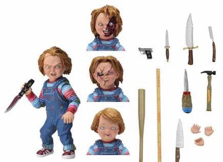 Childs Play Chucky Ultimate Action Figure Collectibles NECA Geek Bureau