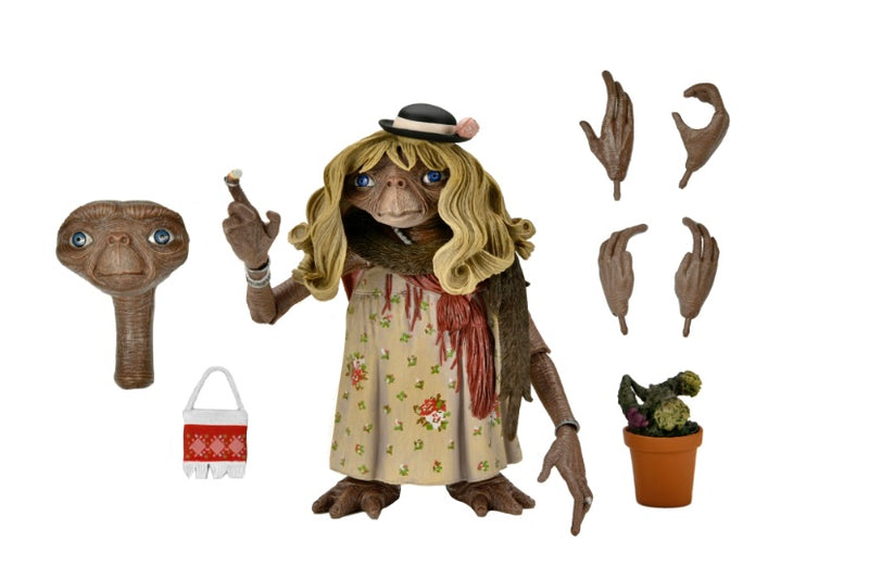E.T Dress Up 40th Anniversary Ultimate Action Figure- NECA